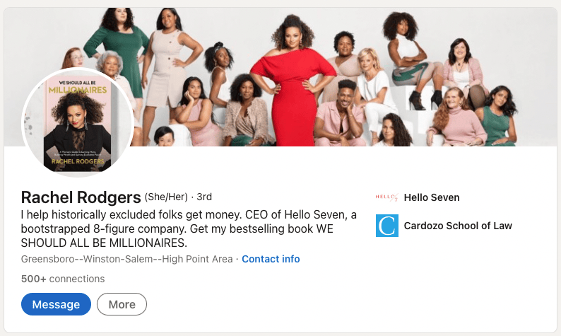 ตัวอย่างและวิธีสร้าง Profile LinkedIn ที่ดีในส่วนของรูปโปรไฟล์